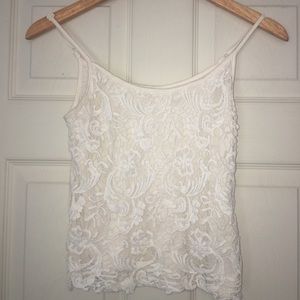 Mossimo Juniors Knit-front Tank